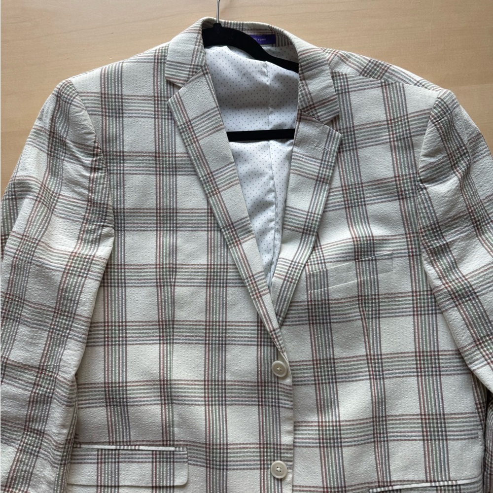 Plaid Blazer for Men